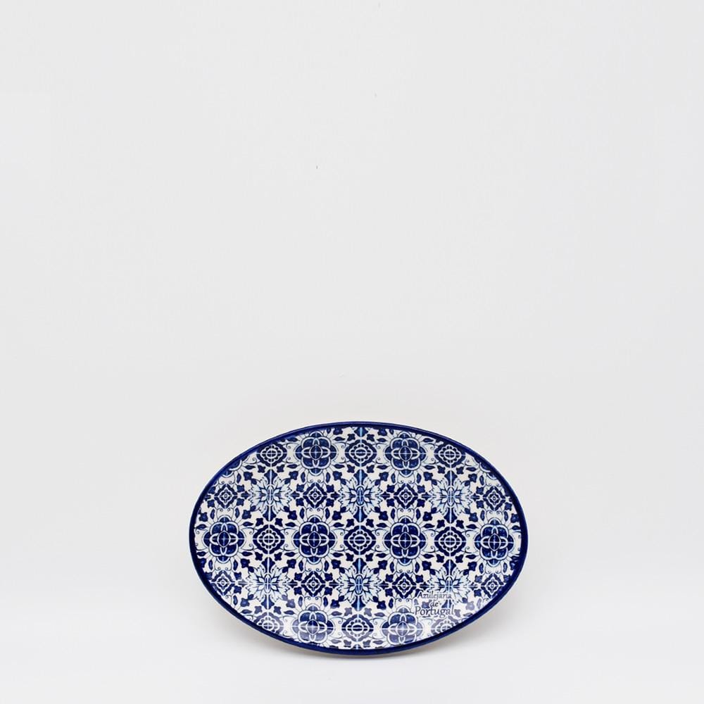 Tradicional I Ceramic dish - Blue - 6.7"