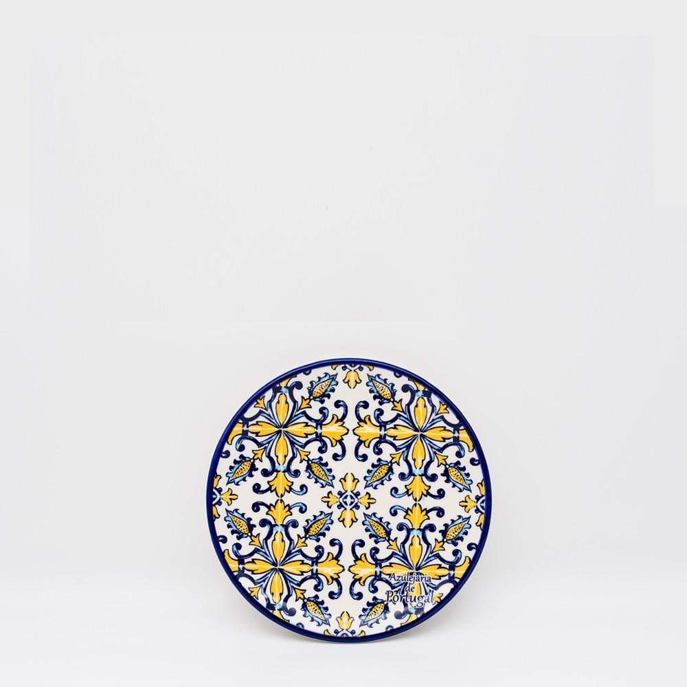 Tradicional I Ceramic Plate - Yellow - 5.1"