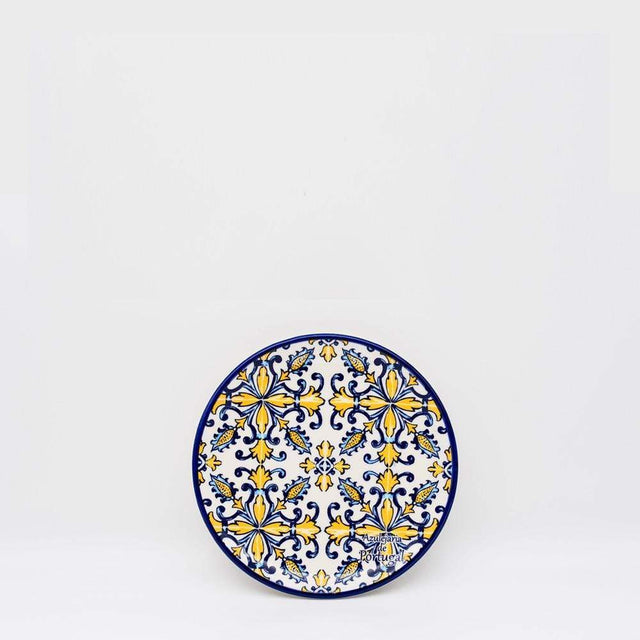 Tradicional I Ceramic Plate - Yellow - 5.1"