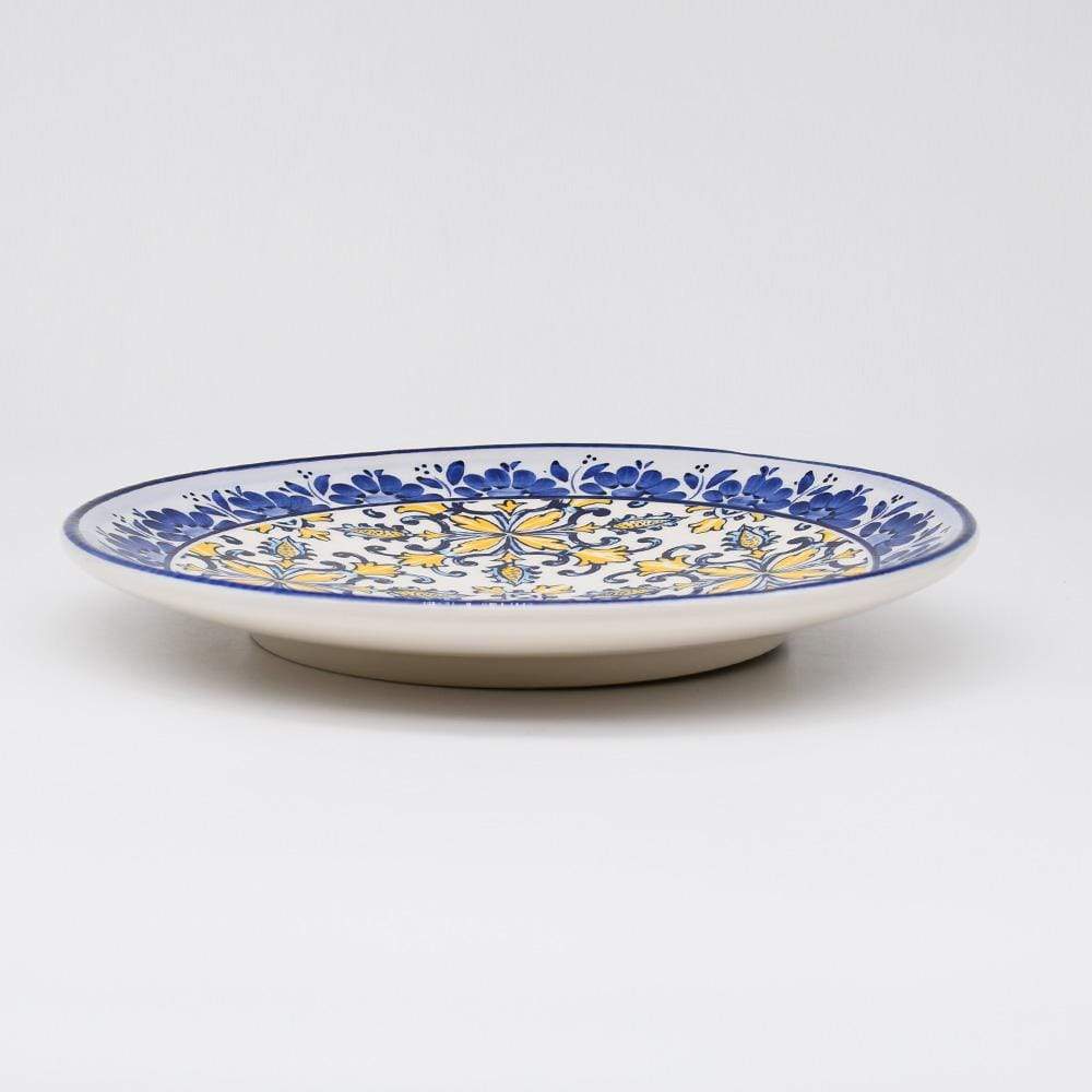 Tradicional I Ceramic Plate - Yellow - 7.9"
