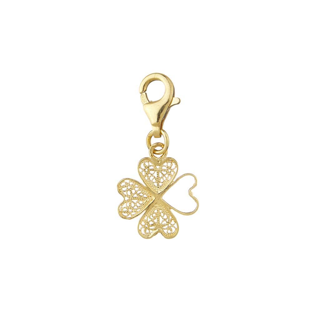 Trévo I Gold-plated Silver Charm