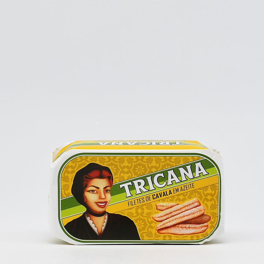 Tricana I Canned Mackerel Filets in Olive Oil