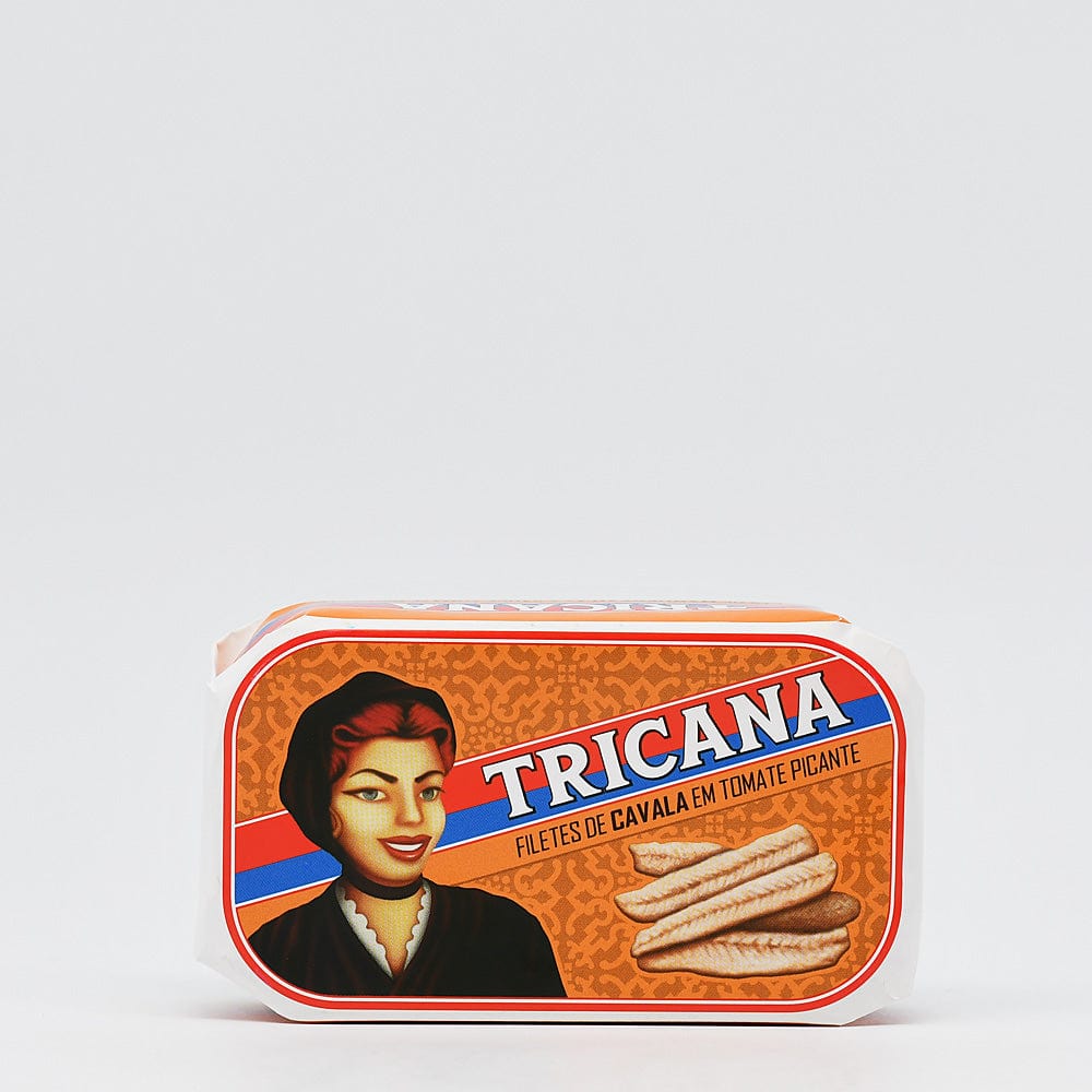 Tricana I Canned Mackerel Filets in spicy tomato sauce