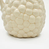 Uvas I Ceramic Jug - White