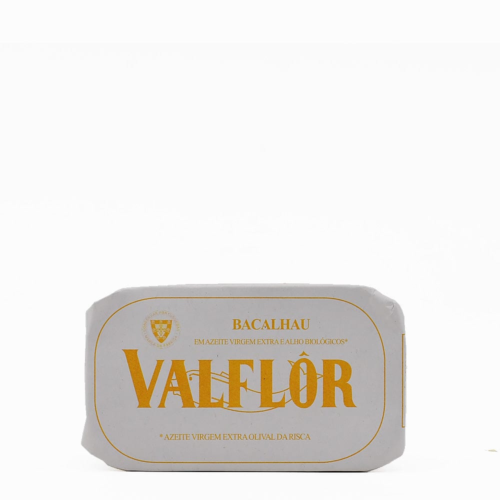 Valflor I Canned Codfish in Organic Extra Virgin Olive Oil