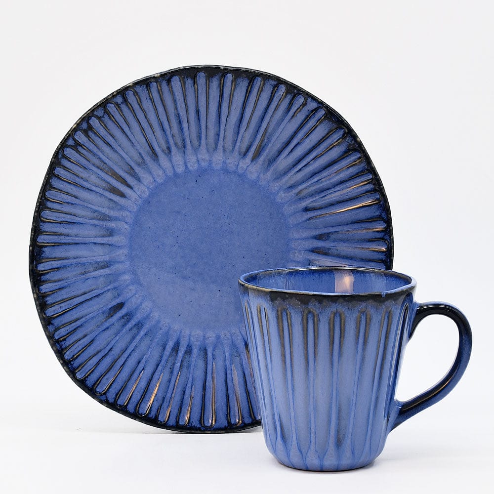 Vieira I Stoneware Mug - Blue