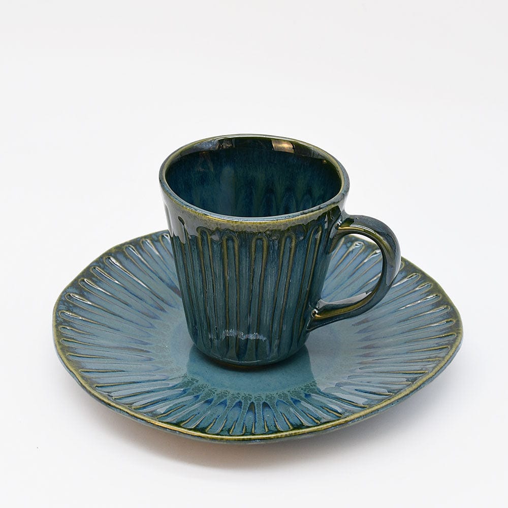 Vieira I Stoneware Mug - Green