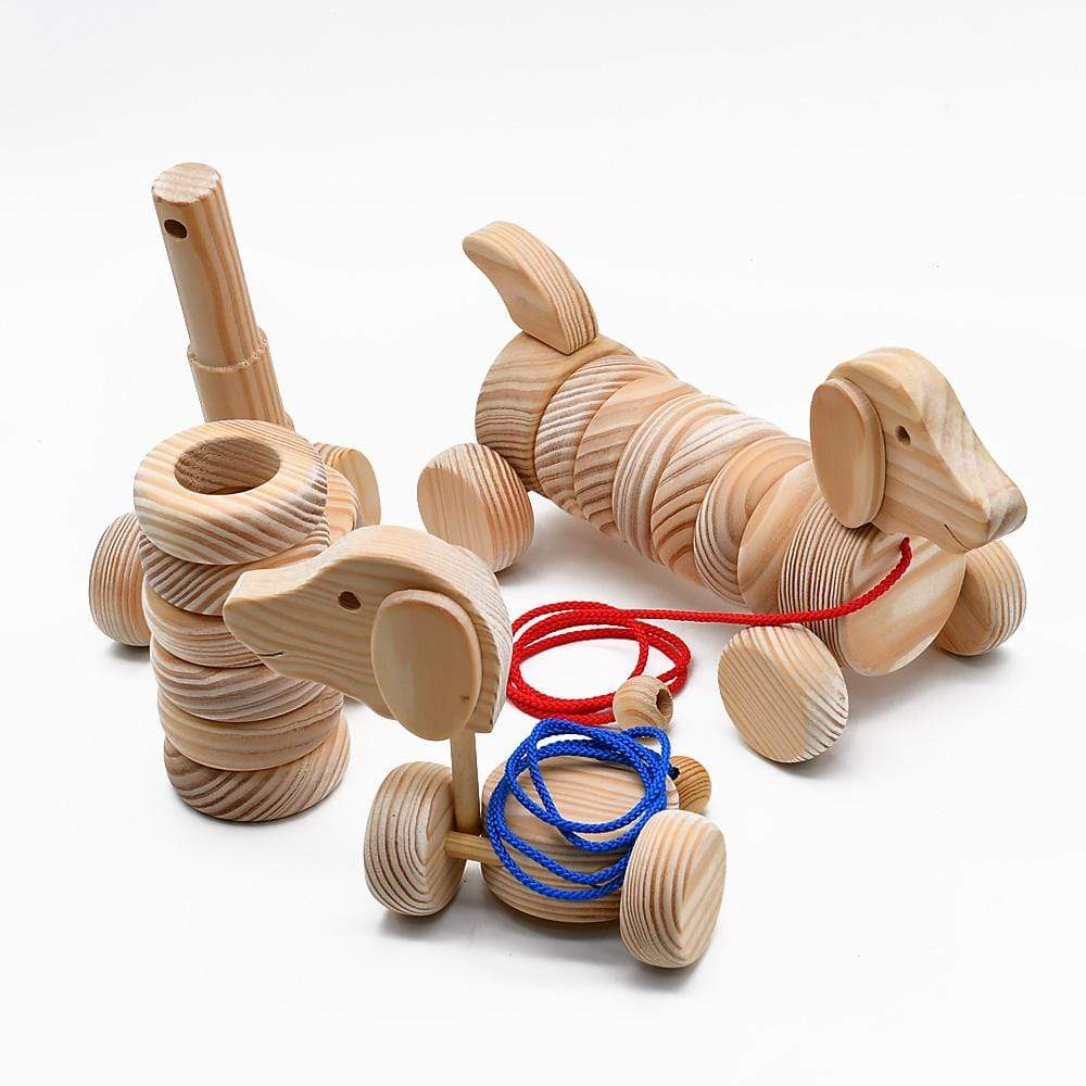 Wooden Dog Toy